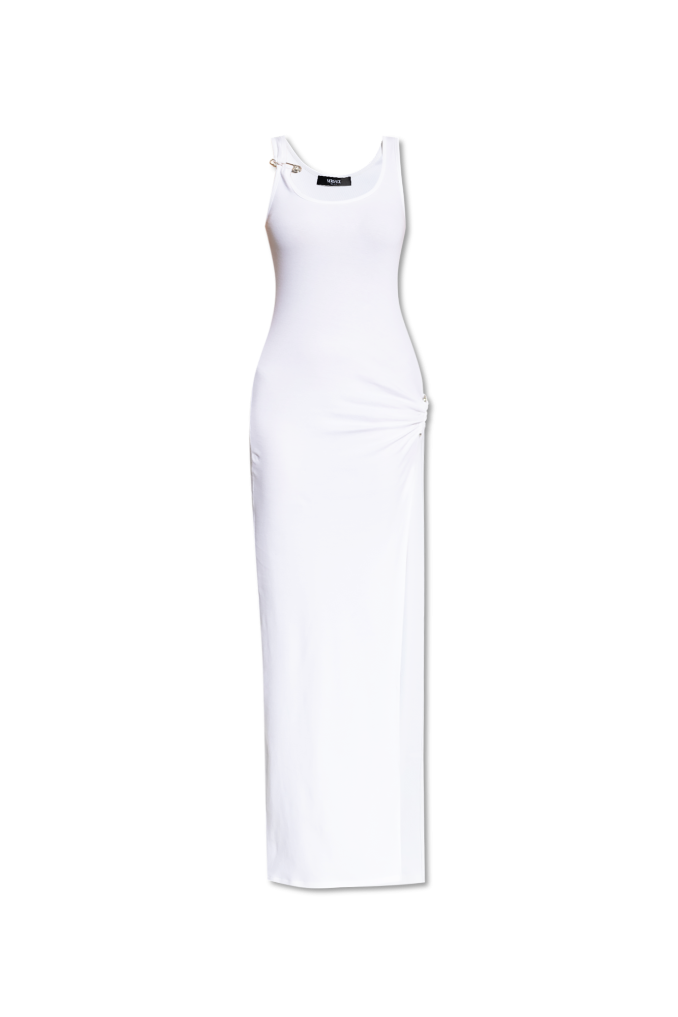 VERSACE スリフレスマキシトレス 75HAO9A9N0217 899 Versace Dress with front slit | Women's Clothing | Vitkac